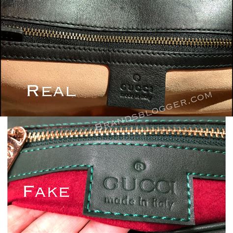 how to tell real from fake gucci bag|how to tell authentic Gucci.